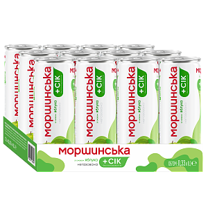 Моршинська зі смаком Яблука 0,33 л негазований напій — фото 3