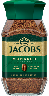 Кава розчинна Jacobs Monarch 190 г — фото 1