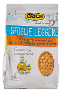 Крекер Crich Леггере з оливковою олією 200 г-mywatershop.com.ua