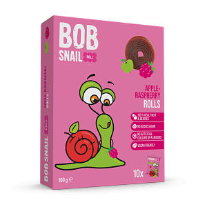 Натуральные фруктовые Конфеты "Яблоко-Малина" Bоb Snail 100 г — фото 1