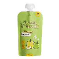 Фруктовое пюре MarkMart &laquo;Запечённое яблочко&raquo; без сахара для детей 120 г-7-mywatershop.com.ua