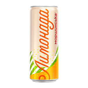 Моршинська Лимонада зі смаком апельсина та персика 0,33 л соковмісний середньогазований напій — фото 4