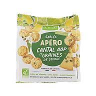 Печенье Le Moulin du Pivert песочное с сыром Канталь 100 г-7-mywatershop.com.ua