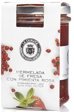 Джем полуничний La Chinata із рожевим перцем 210 г — фото 1