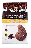Печиво Crich Чокодарк з шоколадними дропсами 300 г-1-mywatershop.com.ua