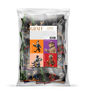 Чай чорний байховий Graff Асорти чайних смаків 84 г — фото 2