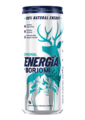Energia by Borjomi Оригінальний 0,24 л енергетичний сильногазований напій — фото 2