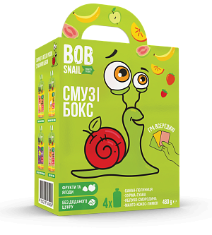 Набор продукции "Смузи Бокс с Комиксом" Bob Snail 480 г — фото 1