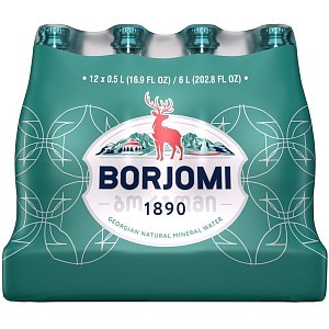 Borjomi 0,5 л в стекле сильногазированная вода — фото 3