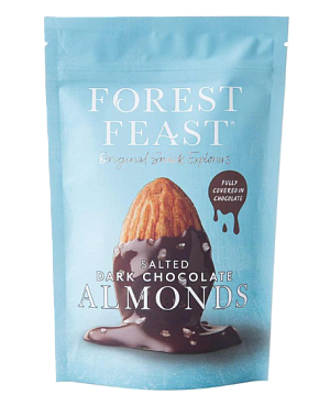 Миндаль солёный Forest Feast в тёмном шоколаде 120 г — фото 1