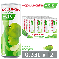 Моршинская со вкусом Яблока 0,33 л негазированный напиток-2-mywatershop.com.ua