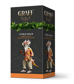 Чай зеленый Graff Цитрусовый космос (20 пак) — фото 1