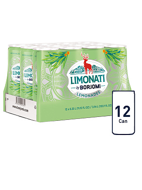 Лимонад Borjomi Limonati Тархун 0,33 л сильногазированный напиток — фото 2