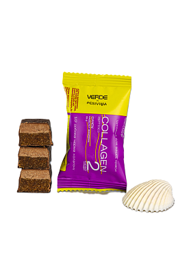 Набір цукерокVerde з колагеном «Collagen Фундук-Марципан» 75 г — фото 3