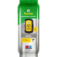 Салфетки влажные Purfix Extra хозяйственные для уборки 100 шт-1-mywatershop.com.ua