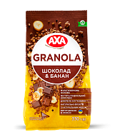 Мюсли АХА с шоколадом и бананом 330 г-4-mywatershop.com.ua