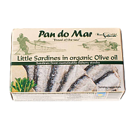 Сардини-міні Pan do Mar в оливковій олії 120 г-2-mywatershop.com.ua