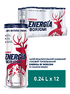 Energia by Borjomi зі смаком Вишні 0,24 л енергетичний сильногазований напій-5-mywatershop.com.ua