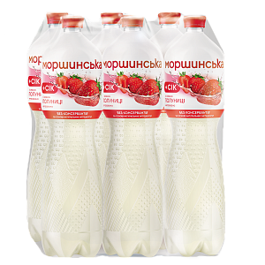 Моршинская со вкусом Клубники 1,5 л негазированный напиток — фото 3