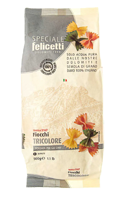 Макаронные изделия Felicetti Фьокки триколоре 500 г — фото 1