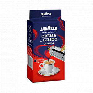 Кофе молотый Lavazza Crema & Gusto 250 г — фото 1