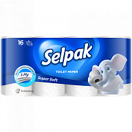 Туалетная бумага Selpak трехслойная 16 рулонов-3-mywatershop.com.ua