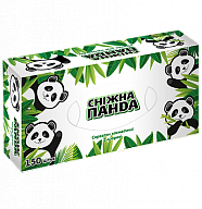 Салфетки косметические Снежная Панда 150 шт-6-mywatershop.com.ua