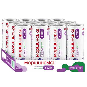 Моршинська зі смаком чорниці та екстрактом м'яти 0,33 л негазований напій — фото 3