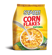 Кукурудзяні пластівці Start! натуральні 700 г-mywatershop.com.ua