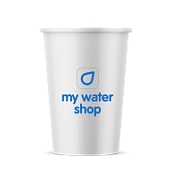 Бумажный стакан брендированый 270 мл (100шт/уп)-1-mywatershop.com.ua