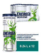 Energia by Borjomi зі смаком Яблука та Фейхоа 0,24 л енергетичний сильногазований напій-4-mywatershop.com.ua