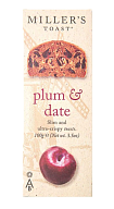 Тосты Miller's Toast со сливами и финиками 100 г-mywatershop.com.ua