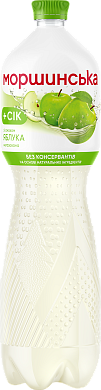 Моршинская со вкусом Яблока 1,5 л негазированный напиток — фото 4