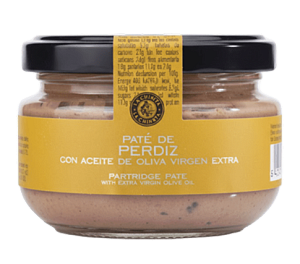 Паштет La Chinata з куріпки з оливковою олією екстра вірджин 120 г — фото 1