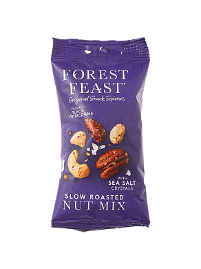 Смесь обжаренных орехов Forest Feast с морской солью и чёрным перцем 40 г — фото 1