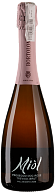 Вино Bortolomiol Miol Ros&eacute; Prosecco DOC Treviso Brut Millesimato виноградное натуральное игристое брют розовое 0,75 л-1-mywatershop.com.ua
