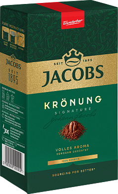 Кава мелена Jacobs Kronung 500 г — фото 2
