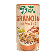 Гранола One Day More Apple Pie Granola 400 г-1-mywatershop.com.ua