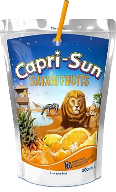Напиток сокосодержащий Capri-Sun Фруктовое Сафари 0,2 л — фото 1