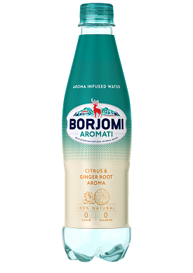 Borjomi Aromati с ароматом Цитрусовых и Корня имбиря 0,5 л сильногазированный напиток — фото 4