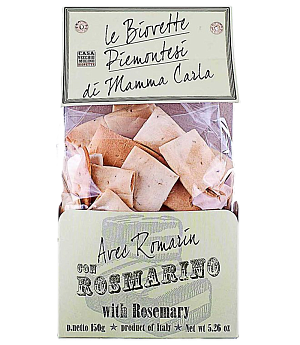 Хлібці Casa Vecchio Mulino Biovette з розмарином 150 г — фото 1