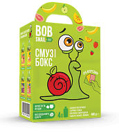 Набір продукції “Смузі Бокс з Коміксом” Bob Snail 480 г-mywatershop.com.ua