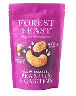 Смесь жареного арахиса и кешью Forest Feast с вересковым мёдом 120 г-5-mywatershop.com.ua