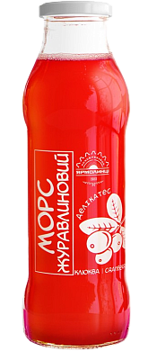 Морс Ярмолинці журавлиновий натуральний 0,75 л — фото 1