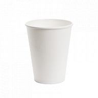 Бумажный стакан белый 270 мл (100 шт/уп)-4-mywatershop.com.ua