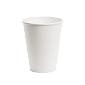 Бумажный стакан белый 270 мл (100 шт/уп) — фото 1