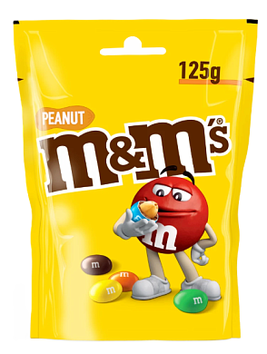Драже M&M's с арахисом 125 г — фото 1