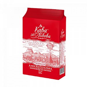 Кофе со Львова молотый "Эспрессо" 225 г — фото 1