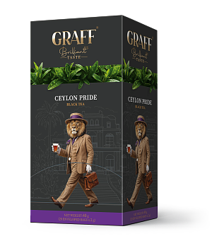 Чай чёрный байховый Graff Гордость Цейлона 40 г — фото 1