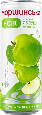 Моршинская со вкусом Яблока 0,33 л негазированный напиток — фото 4
